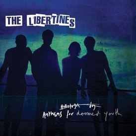 Portada del álbum de The Libertines "Himnos para la juventud condenada" (2015)