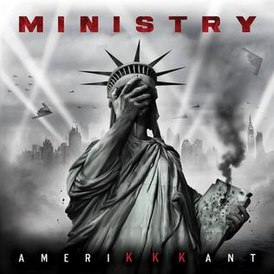 Обложка альбома Ministry «AmeriKKKant» (2018)