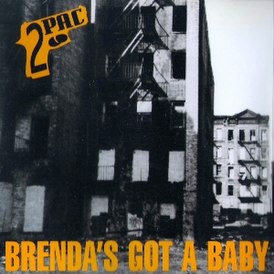 Обложка сингла 2Pac «Brenda’s Got a Baby» (1991)