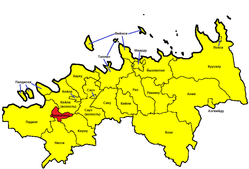 Файл:Vassalema map.PNG