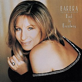 Portada del álbum de Barbra Streisand Back to Broadway (1993)