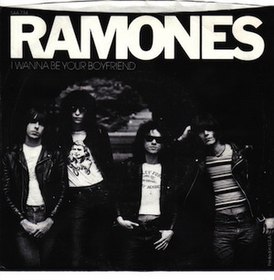 Обложка сингла Ramones «I Wanna Be Your Boyfriend» (1976)