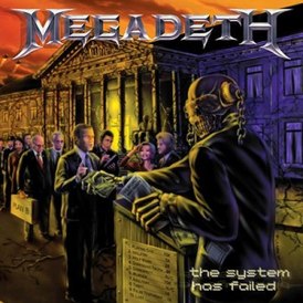 Portada del álbum de Megadeth "El sistema ha fallado" (2004)