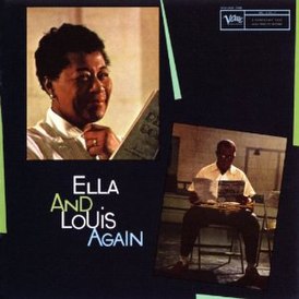 Обложка альбома Эллы Фицджеральд и Луи Армстронга «Ella and Louis Again» (1957)