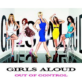 Girls Aloud albumhoes "Out of Control" (2008)