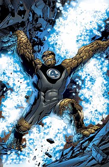 Ultimate Существо на обложке Ultimate Fantastic Four #4 (Май 2004). Художник — Адам Куберт.