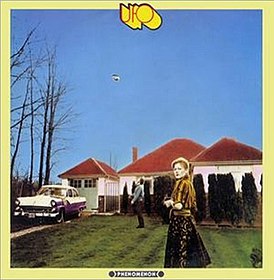 Обложка альбома UFO «Phenomenon» (1974)