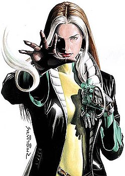 Шельма на обложке комикса Rogue (vol. 3) #3 (Сентябрь 2004) Художник — Родольфо Мильяри.