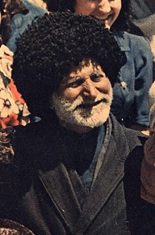 Ширин Гасанов во время праздника в честь своего 150-летнего юбилея. Черекен, 1967 год