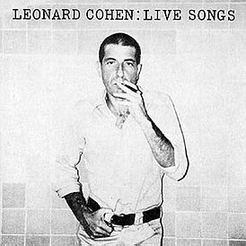 Portada del álbum Live Songs de Leonard Cohen (1973)