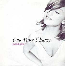 Обложка сингла Мадонны «One More Chance» (1996)