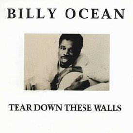 Обложка альбома Билли Оушена «Tear Down These Walls» (1988)