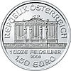 Oostenrijk 1.50 Euro Wiener Philharmoniker Zilver front.jpg