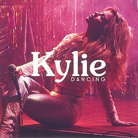 Cover van Kylie Minogue's "Dancing" single (2018)