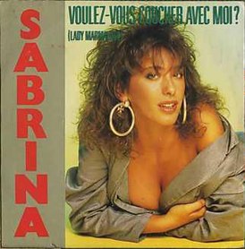 Sabrinan singlen "Voulez-Vous Coucher Avec Moi?  (Lady Marmalade)" (1987)