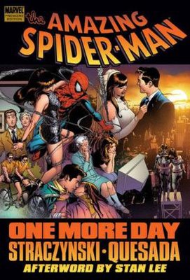 Коллекционное издание Spider-Man: One More Day в твёрдой обложке с послесловием от Стэна Ли. Художник — Джо Кесада, август 2008