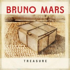 Обложка сингла Бруно Марса «Treasure» (2013)