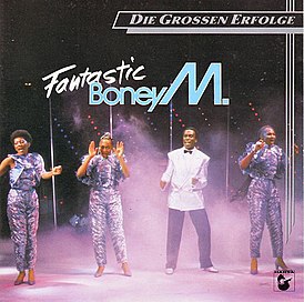 Обложка альбома Boney M. «Fantastic Boney M.» (1984)