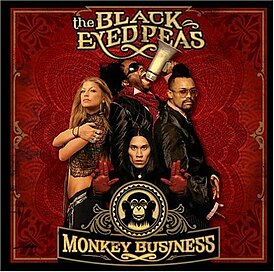 Обложка альбома The Black Eyed Peas «Monkey Business» (2005)