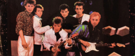 Состав группы «Форум» в 1985-1987 гг. (Обложка альбома «Белая ночь», 1985)