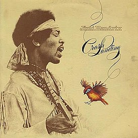 Portada del álbum Crash Landing de Jimi Hendrix (1975)
