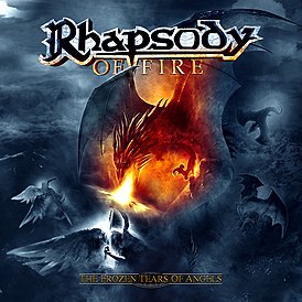 Обложка альбома Rhapsody of Fire «The Frozen Tears of Angels» (2010)