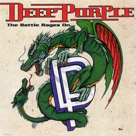 Portada del álbum Deep Purple The Battle Rages On… (1993)
