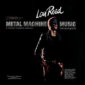 Обложка альбома Лу Рида «Metal Machine Music» (1975)