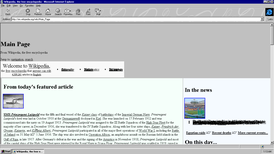 Internet Explorer 3.0 en Windows 95