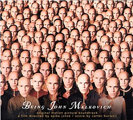 Обложка альбома к фильму «Быть Джоном Малковичем» «Being John Malkovich» ()