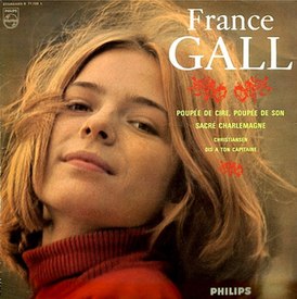 Обложка альбома Франс Галль «Poupée de cire, poupée de son» (1965)
