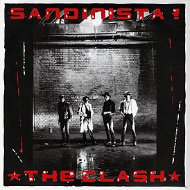 Обложка альбома The Clash «Sandinista!» (1980)