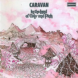 Обложка альбома Caravan «In the Land of Grey and Pink» (1971)