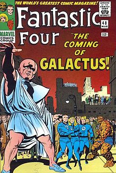 Уату на обложке Fantastic Four #48 (Март, 1966)