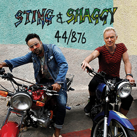 Обложка альбома Стинга и Шэгги «44/876» (2018)