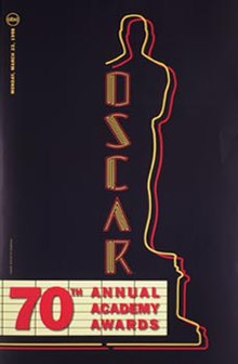 70e Academy Awards-poster