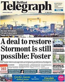 Belfast Telegraph front page 2017.jpg