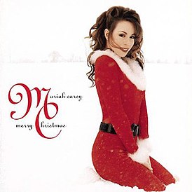 Portada del disco de Mariah Carey Feliz Navidad (1994)