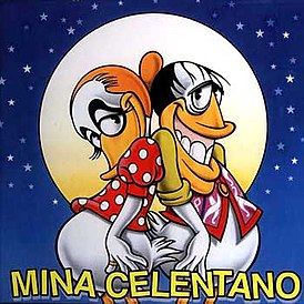 Okładka albumu Adriano Celentano i Miny „Mina Celentano” ()