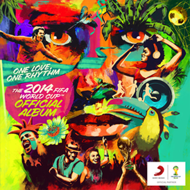 Обложка альбома различных исполнителей «One Love, One Rhythm» (2014)