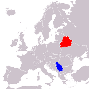 Wit-Rusland en Servië