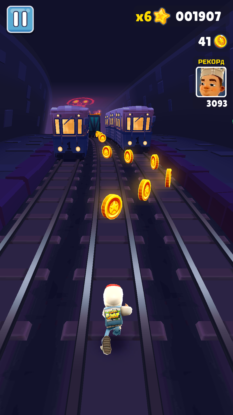 Файл:Subway Surfers screenshot.png — Википедия