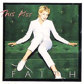 Portada del sencillo de Faith Hill "This Kiss" (1998)