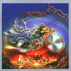 Portada del álbum "Painkiller" de Judas Priest (1990)