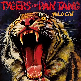 Обложка альбома Tygers of Pan Tang «Wild Cat» (1980)