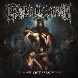 Обложка альбома Cradle of Filth «Hammer of the Witches» (2015)