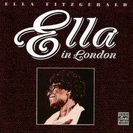 Обложка альбома Эллы Фицджеральд «Ella in London» (1974)