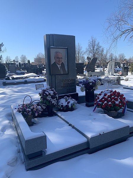 Файл:Памятник на могиле дипломата Виталия Чуркина.jpeg
