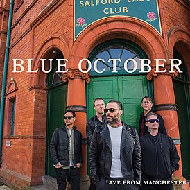 Обложка альбома Blue October «Live From Manchester» (2019)