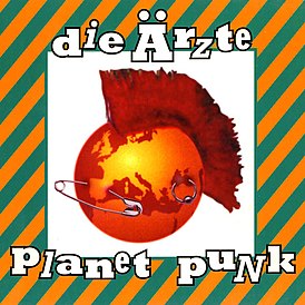 Обложка альбома Die Ärzte «Planet Punk» (1995)